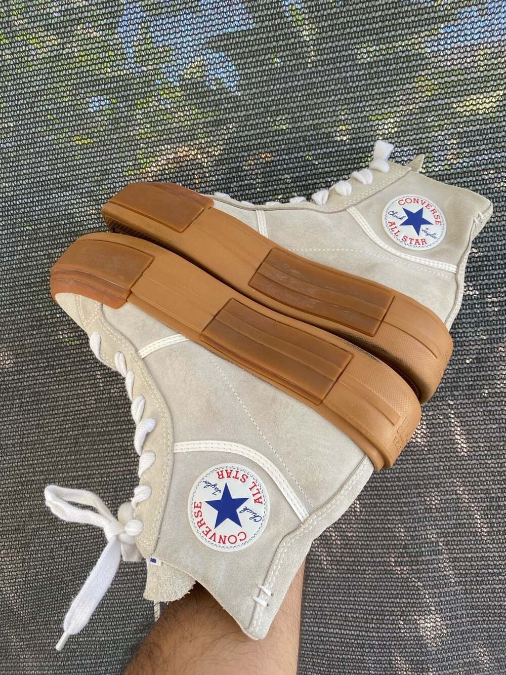 Converse Chuck Taylor All Star Cruise Suede High 'Egret Gum Honey' - Picture 5 of 7